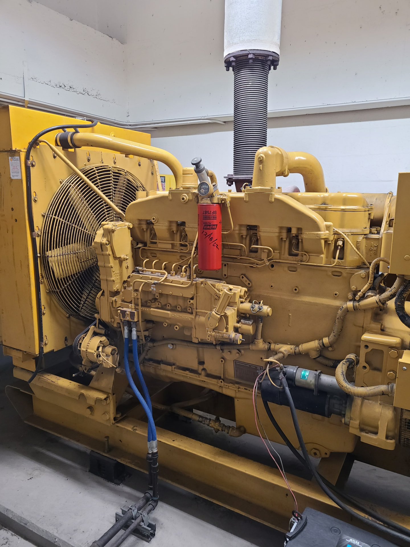 Caterpillar diesel genset service — Baptist BMAB West